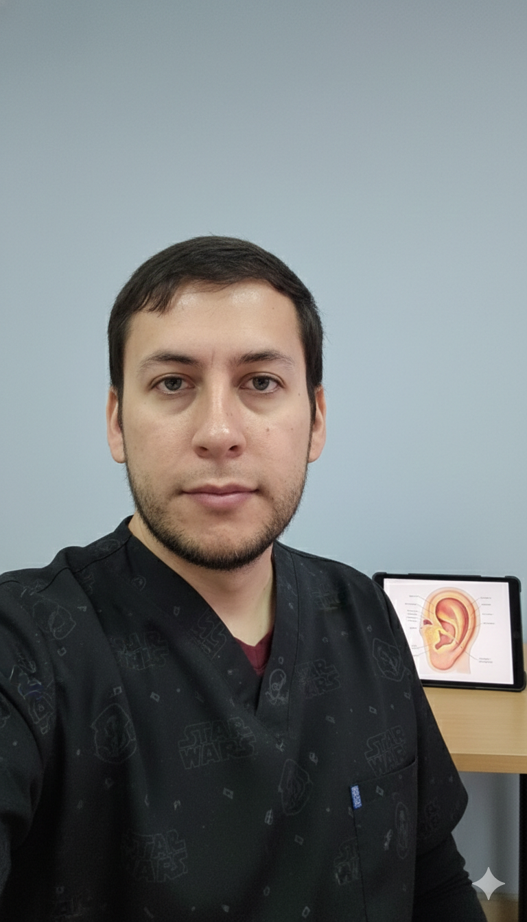 Nicolás Olate Abraham, Fonoaudiólogo certificado especialista en lavado de oídos a domicilio en Rancagua y Machalí